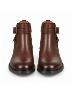 bottines femme de peau marron W-BOLANTE-BROWN 2