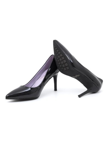 Zapato de Vestir de piel liso color negro