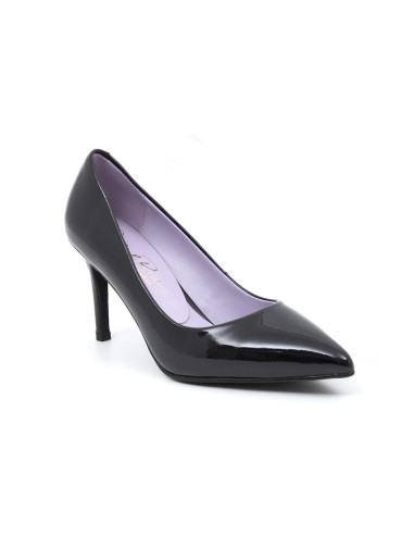 chaussures habillées femme de peau le noir W-CHASY-BLACK