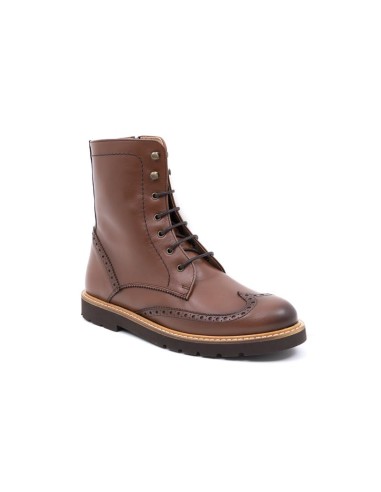 bottes femme lisse marron W-CIRA-MARRON