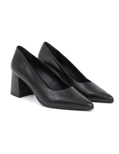 Zapato de Vestir de piel liso color negro 2
