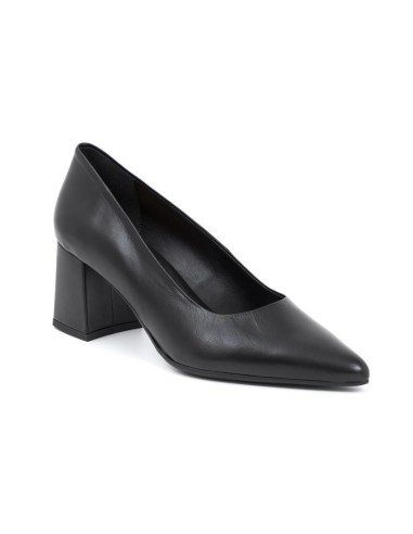 Zapato de Vestir de piel liso color negro