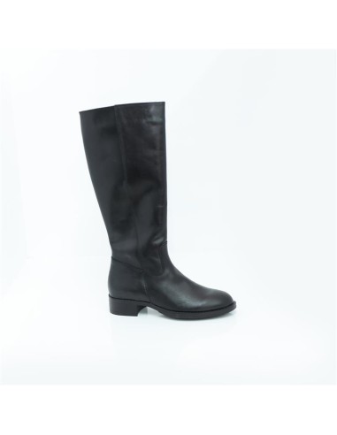 bottes femme de peau le noir W-DARINA-BLACK