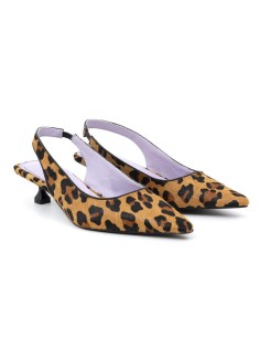 chaussures habillées femme  poil de poney beige W-DISEO-CAMEL 2