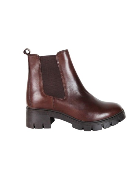 Light Brown leather women's boots