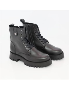 bottes femme de peau le noir W-KARI-NEGRO 2