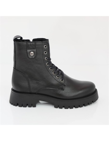 bottes femme de peau le noir W-KARI-NEGRO