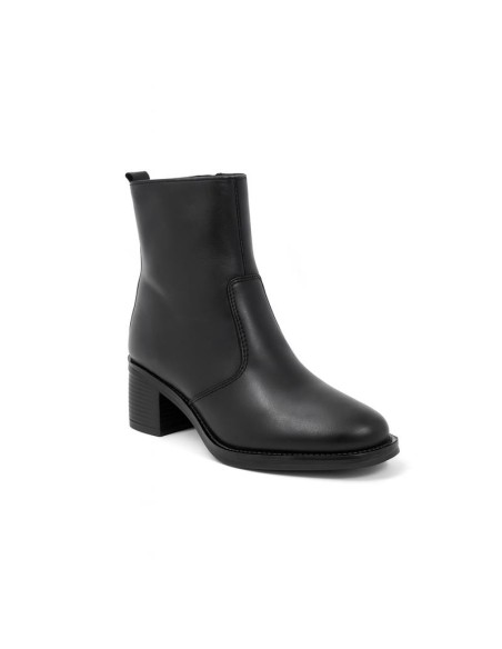 bottines femme de peau le noir W-KERULA-BLACK
