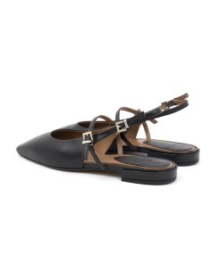 Zapato de Vestir de piel liso color negro 2