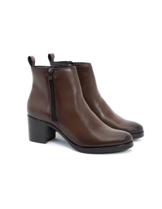 Light Brown leather women's boots