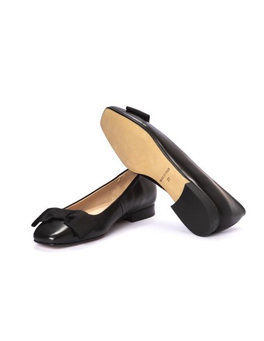 Zapato de Vestir de piel liso color negro