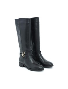 bottes femme de peau le noir W-MEMINA-BLACK 2
