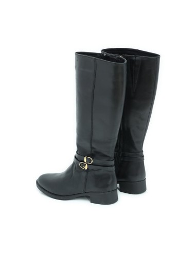 bottes femme de peau le noir W-MEMINA-BLACK