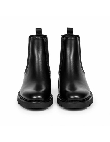 bottines chelsea de peau le noir W-MOLURA-BLACK