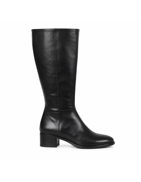 bottes femme de peau le noir W-NILARO-BLACK