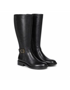 bottes femme de peau le noir W-NOLARIS-BLACK 2