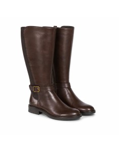 bottes femme de peau marron W-NOLARIS-BROWN 2