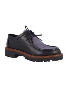 chaussures habillées femme de peau le noir W-PIEMAN-NEGRO 2