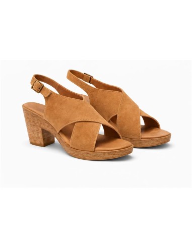 sandales femme suède cuir W-SALENA-CUERO