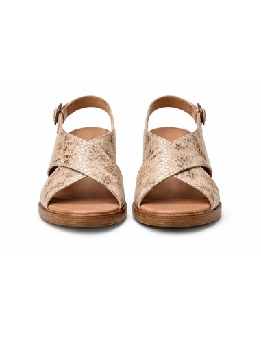 sandales femme de peau beige W-SALENA-TAUPE