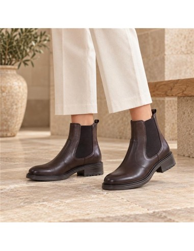 Light Brown suede women's boots