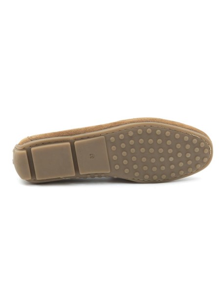 femmes mocassins suède cuir W-SIRAK-HABANA