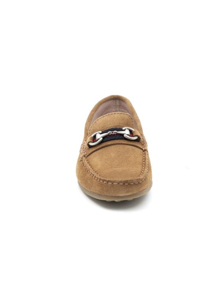 femmes mocassins suède cuir W-SIRAK-HABANA