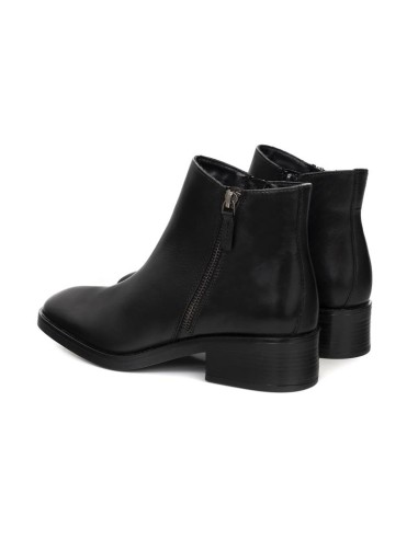 bottines femme de peau le noir W-TRIVEN-BLACK