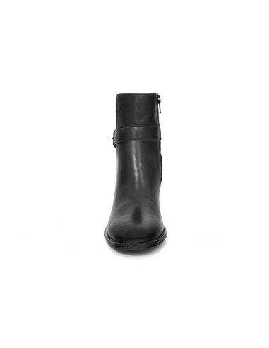 bottines femme de peau le noir W-ZALIOR-BLACK
