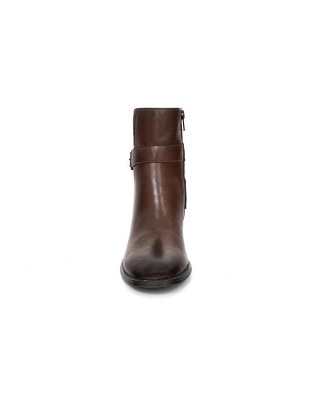 bottines femme de peau marron W-ZALIOR-BROWN