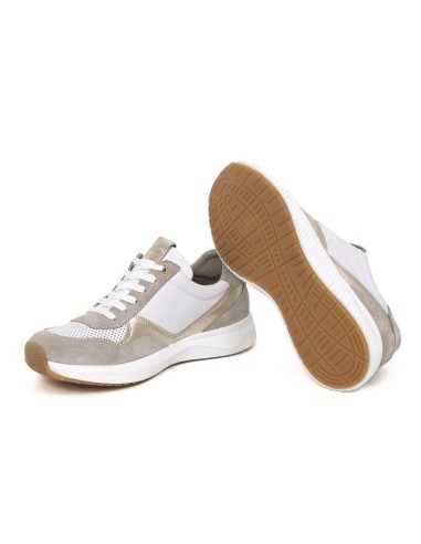 White suede Women's sneakers