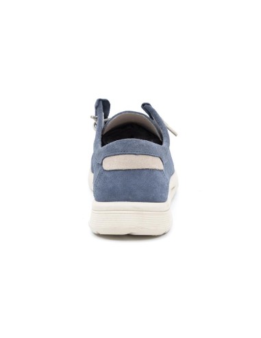 Nautique suède bleu WALDO-BLUE
