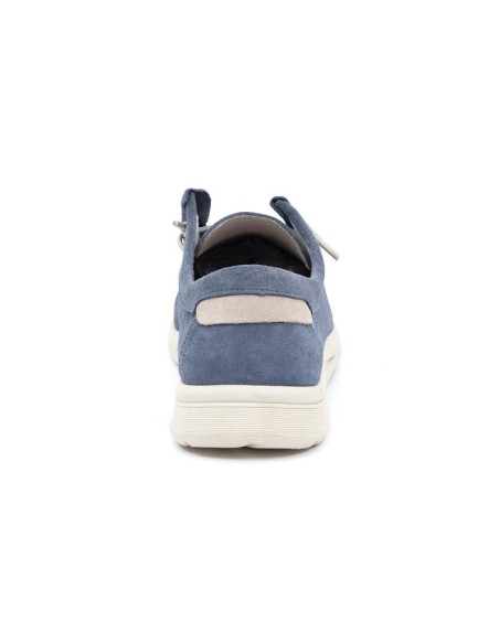 Nautique suède bleu WALDO-BLUE