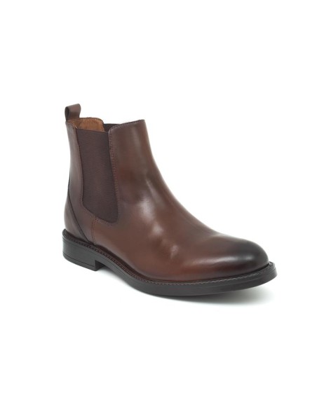 bottines chelsea de peau cuir ZOLEN-CUERO