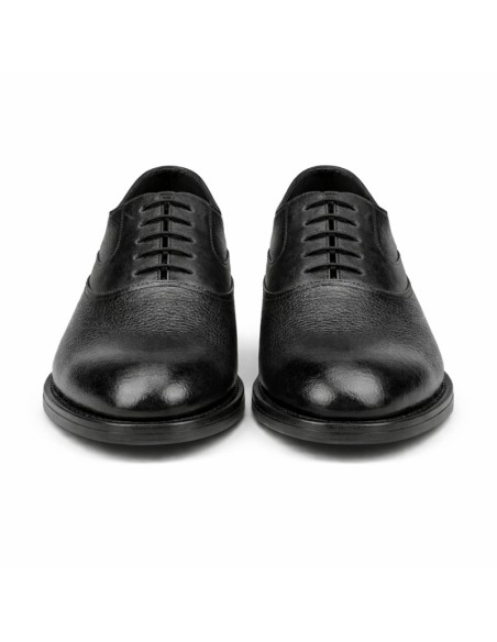 Black leather Oxford