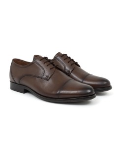 Derby de peau marron JUMIN-BROWN 2