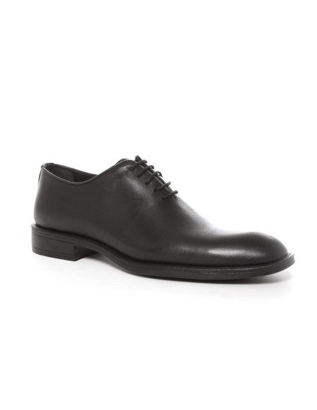 Oxford de piel liso color negro