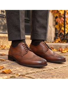 Derby de peau cuir KERNOL-CUERO