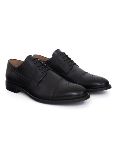 Derby de peau le noir MORLEN-NEGRO