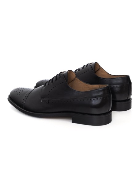 Derby de peau le noir MORLEN-NEGRO