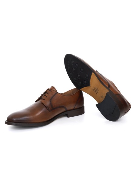Light Brown leather derby