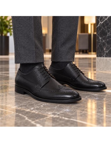 Derby de peau le noir OLVERA-NEGRO