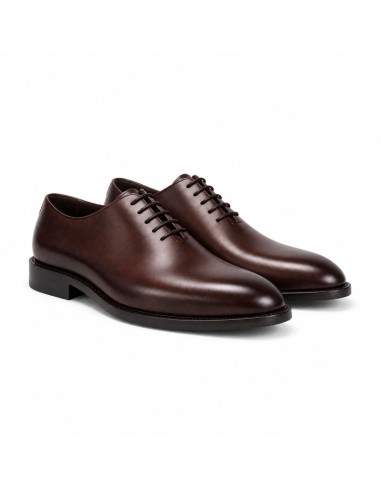 Brown leather Oxford