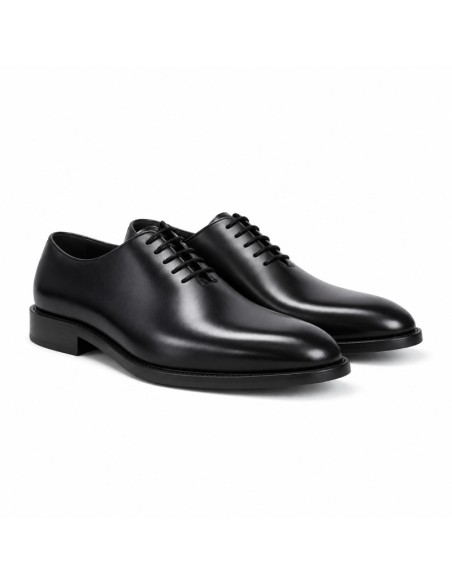 Black leather Oxford