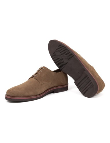 Derby suède beige SERRATI-CAMEL