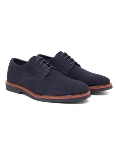 Derby suède bleu SERRATI-NAVY 2