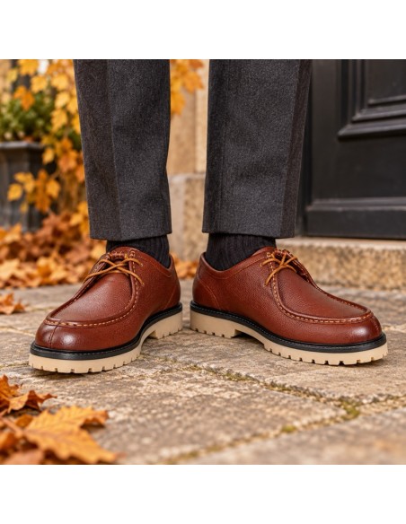 Derby de peau cuir TIMEN-CUERO