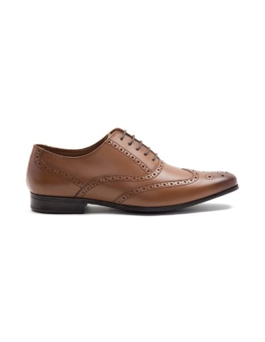 Brown leather Oxford