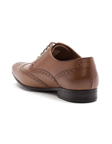 Brown leather Oxford