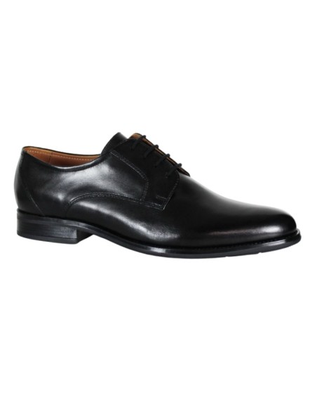 Derby de peau le noir VIOLANO-NEGRO